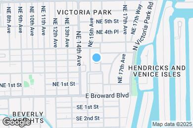 Map image of the property - 215 NE 16th Ave