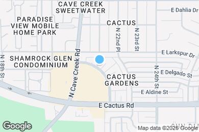 Map image of the property - 2202 E Marmora St