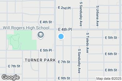 Map image of the property - 436 S Quebec Ave