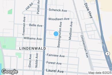 Map image of the property - 680 Williams Ave