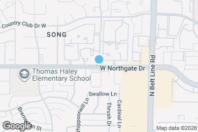 Map image of the property - 3609 W Northgate Dr