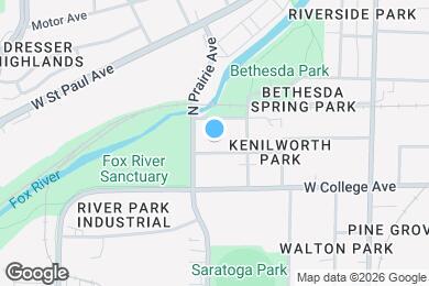Map image of the property - 724 Hamilton Ave