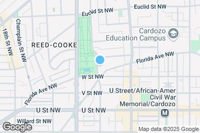 Map image of the property - 2307 15th St NW