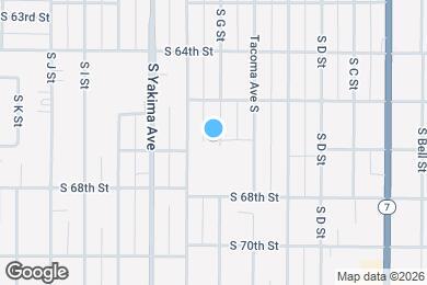 Map image of the property - 6530 S G St