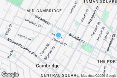 Map image of the property - 285 Harvard St