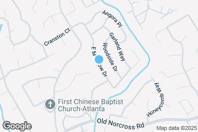 Map image of the property - 4220 E Meadow Dr