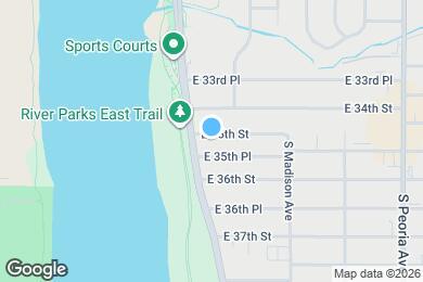 Map image of the property - 114 E 35th St