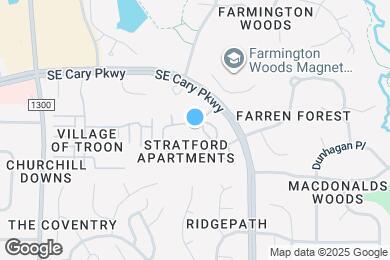 Map image of the property - Hawthorne at the Parkway