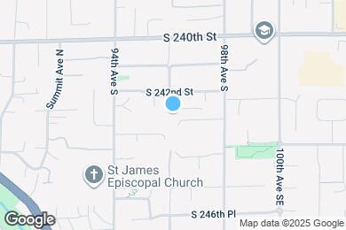 Map image of the property - 9603 S 242nd Ct