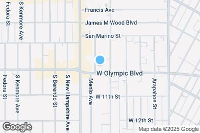 Map image of the property - 980 Menlo Avenue