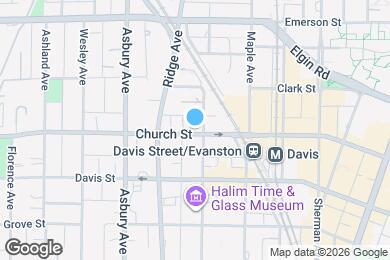 Map image of the property - 1107 Church St
