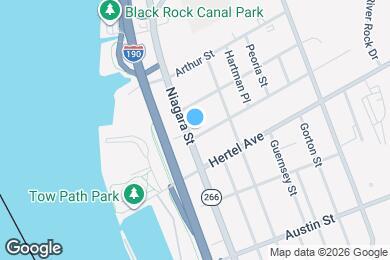 Map image of the property - 2125 Niagara St