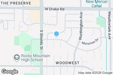 Map image of the property - 930 Rocky Mountain Way