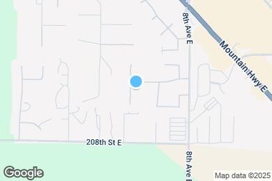Map image of the property - 20513 5th Ave Ct E