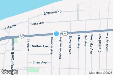 Map image of the property - 17213 Clifton Blvd