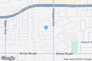 Map image of the property - 8320 Vineyard Ave