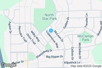 Map image of the property - 625 Copernicus Way