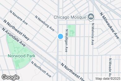 Map image of the property - 5869 N Nagle Ave