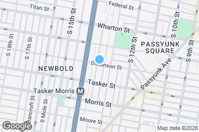 Map image of the property - 1318 Dickinson St