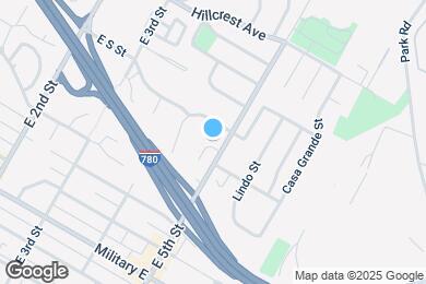 Map image of the property - 483 Rinconada Ct