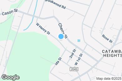 Map image of the property - 420 W Henry St