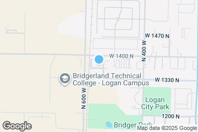 Map image of the property - 565 W 1350 N