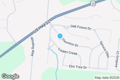 Map image of the property - 699 Thornton Dr