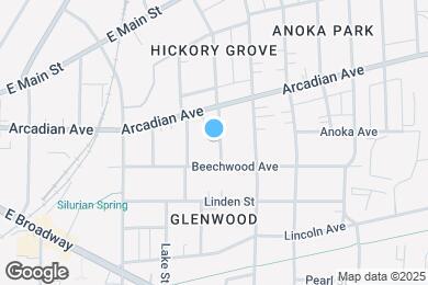 Map image of the property - 816 Aurora Ave