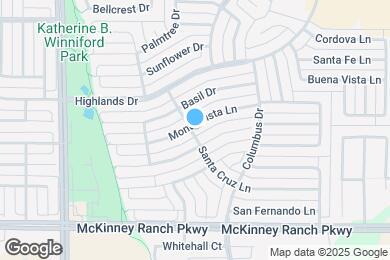 Map image of the property - 4713 Monte Vista Ln