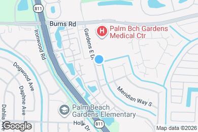 Map image of the property - 3359 Gardens East Dr