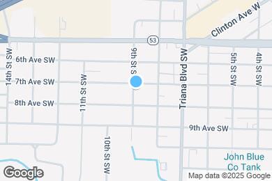 Map image of the property - 3315 7th Ave SW