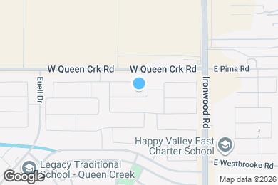 Map image of the property - 376 W Flame Tree Ave