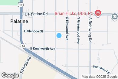 Map image of the property - 127 S Forest Ave