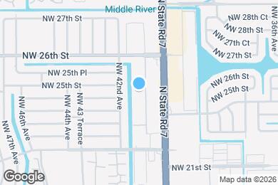 Map image of the property - 2451 NW 41st Ave