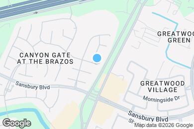 Map image of the property - 7403 Canyon Chase Dr