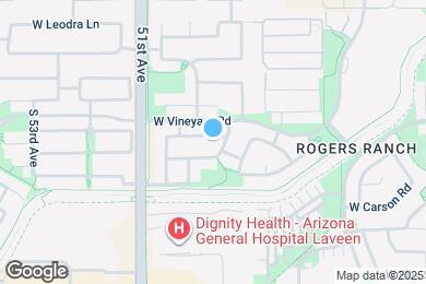 Map image of the property - 4923 W Glass Ln