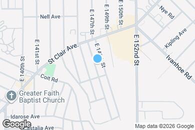Map image of the property - 1049 E 147th St