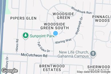Map image of the property - 448 Springwood Lake Dr