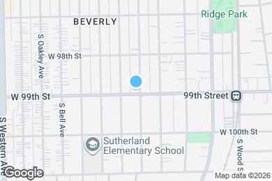 Map image of the property - 9856 S Seeley Ave
