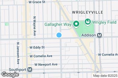 Map image of the property - 1203 W Addison St