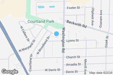 Map image of the property - 8029 W Lyons St