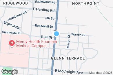 Map image of the property - 1462 N Limestone St