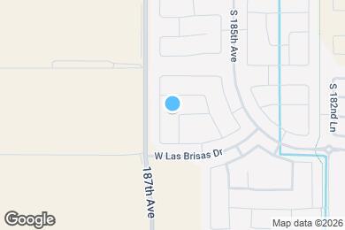 Map image of the property - 3806 S 186th Dr