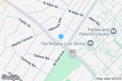 Map image of the property - 250 Ridge Ave