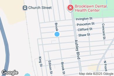 Map image of the property - 377 Brook St