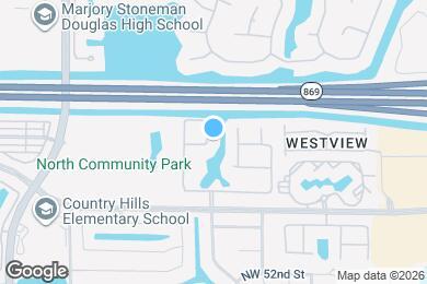 Map image of the property - 5749 NW 101st Way