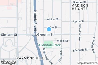 Map image of the property - 253 E Glenarm St