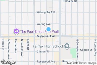 Map image of the property - 714 N Edinburgh Ave