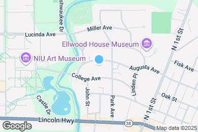 Map image of the property - 328 Augusta Ave