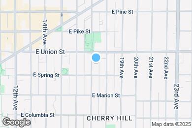 Map image of the property - 1120 17th Ave